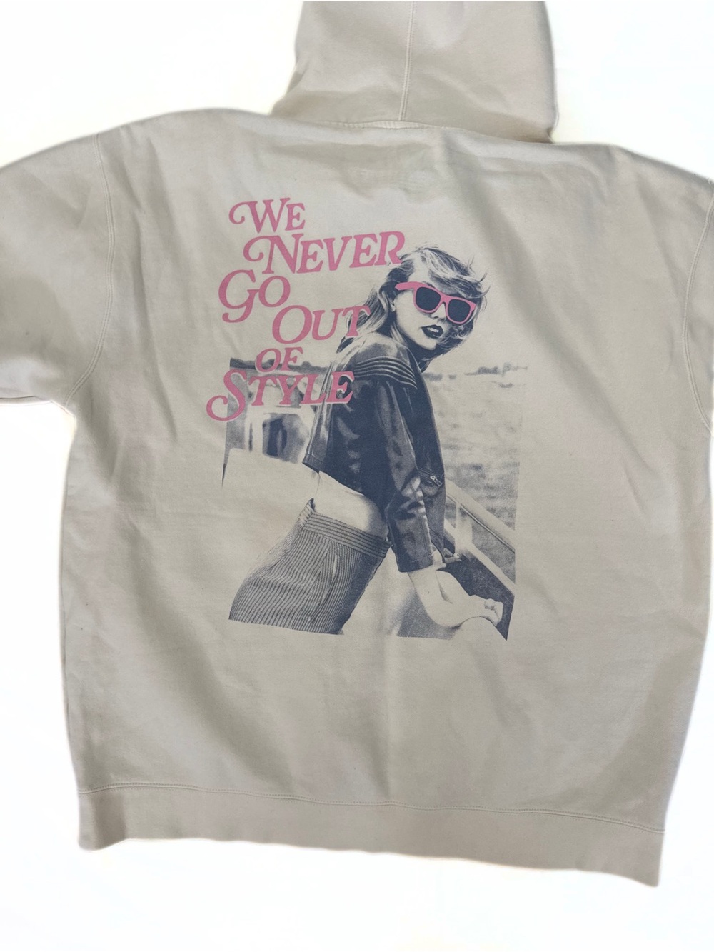 Official Taylor Swift “We Never Go Out of Style” Hoodie | 3XL